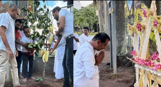 සිරසානමාමි සිරස වෙසක් කලාපයේ කප් සිටුවීමේ මංගල්‍යය